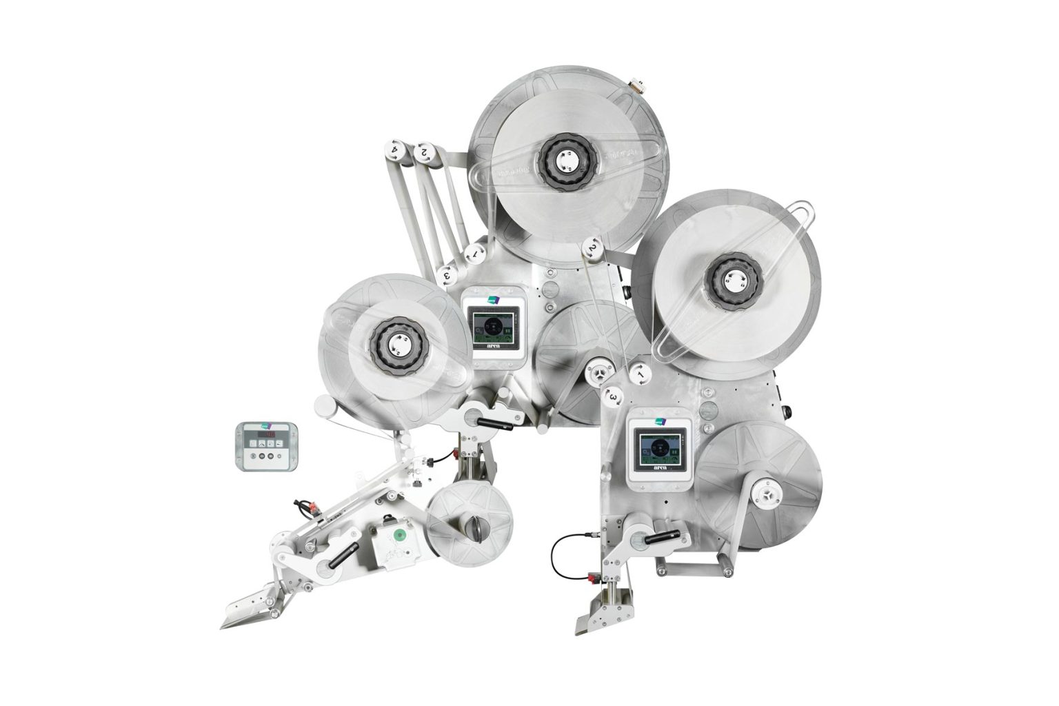 INDUSTRIAL AUTOMATIC LABEL APPLICATORS for selfadhesive labels Arca